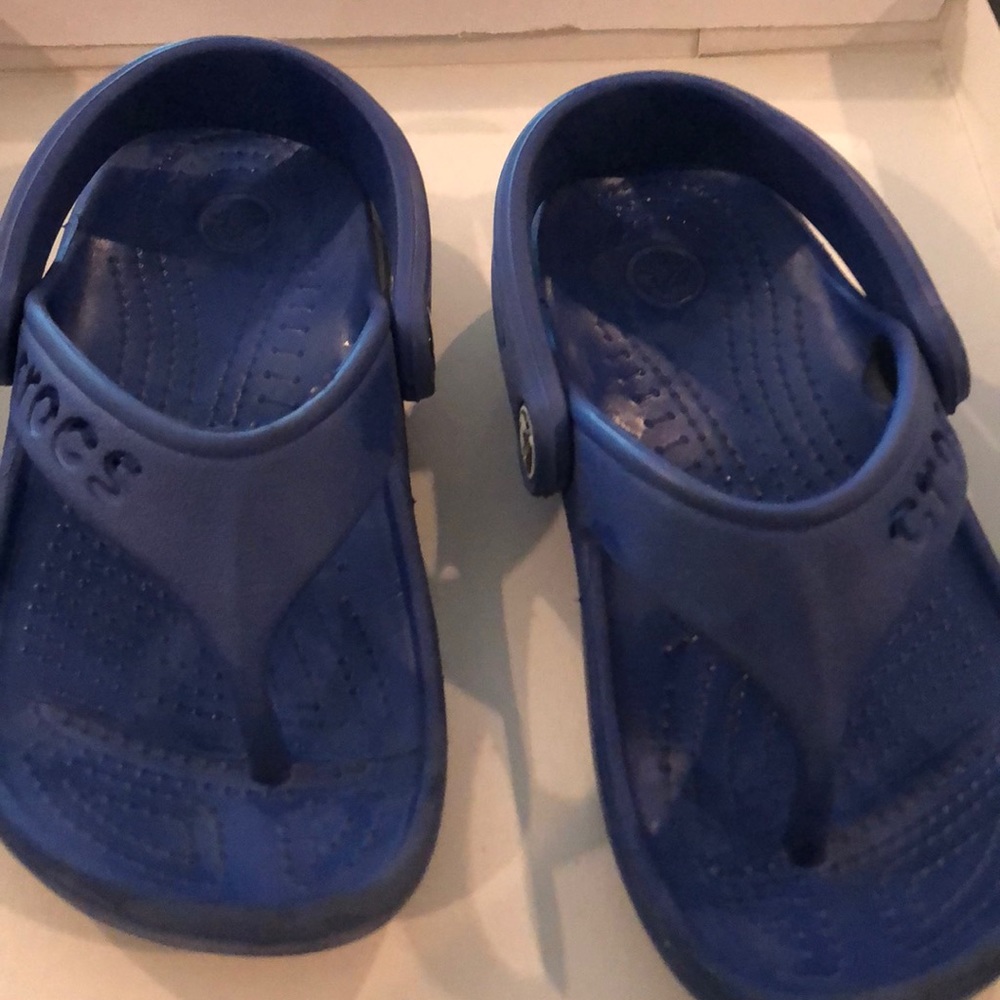 Blue Crocs